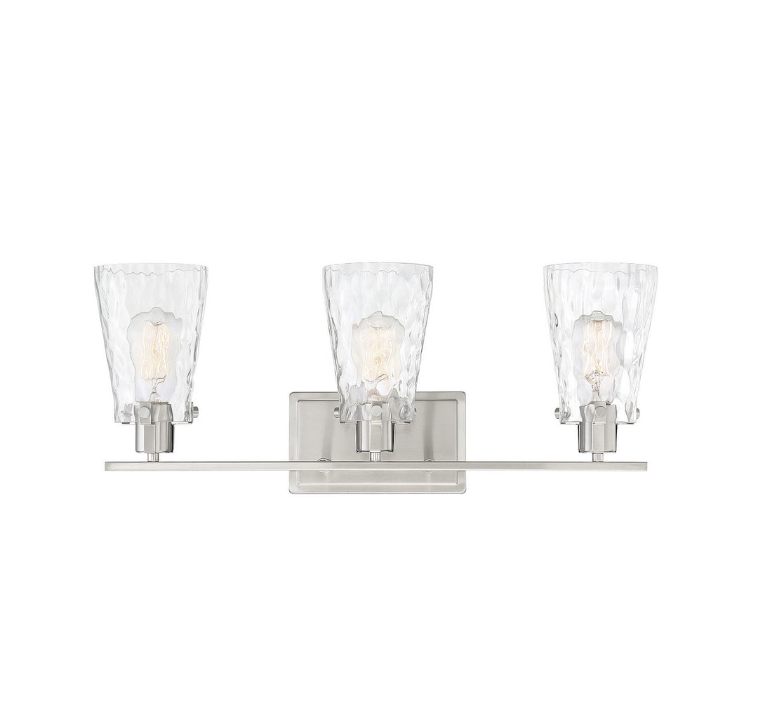 Savoy House Vaughan 8-4508-3-SN Bath Vanity Light 24 in. wide - Satin Nickel