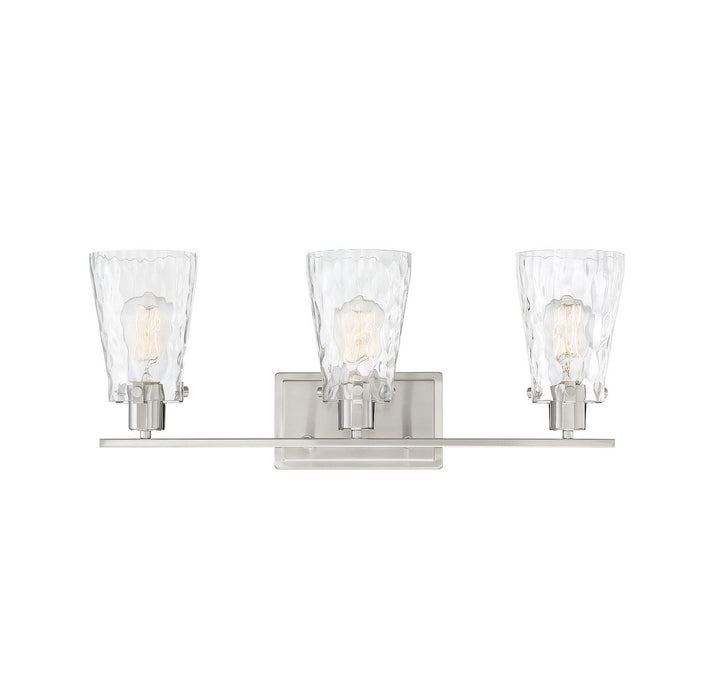Savoy House Vaughan 8-4508-3-SN Bath Vanity Light 24 in. wide - Satin Nickel