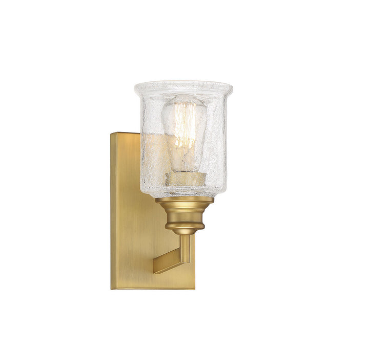 Savoy House Hampton 9-1972-1-322 Wall Sconce Light - Warm Brass