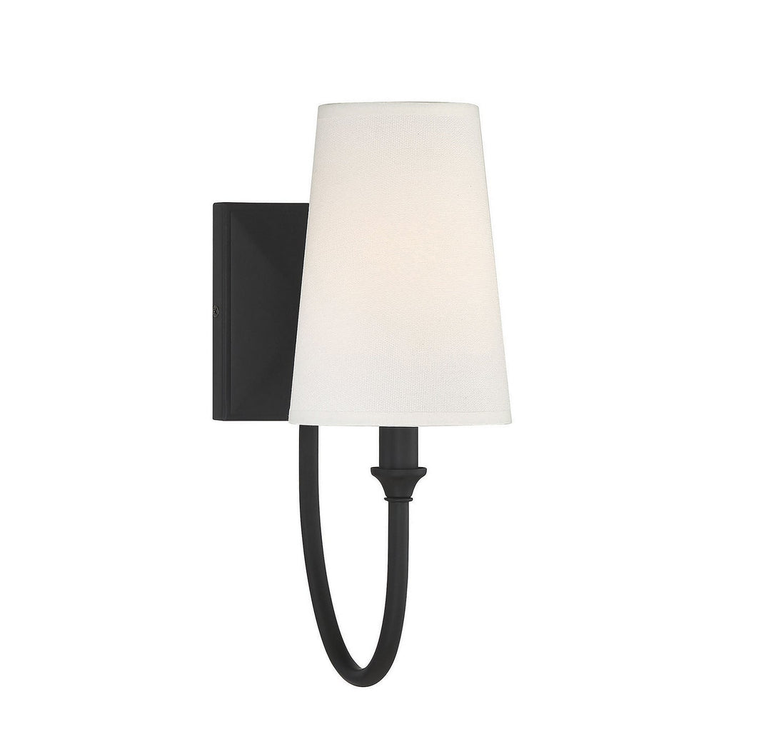 Savoy House Cameron 9-2542-1-89 Wall Sconce Light - Matte Black