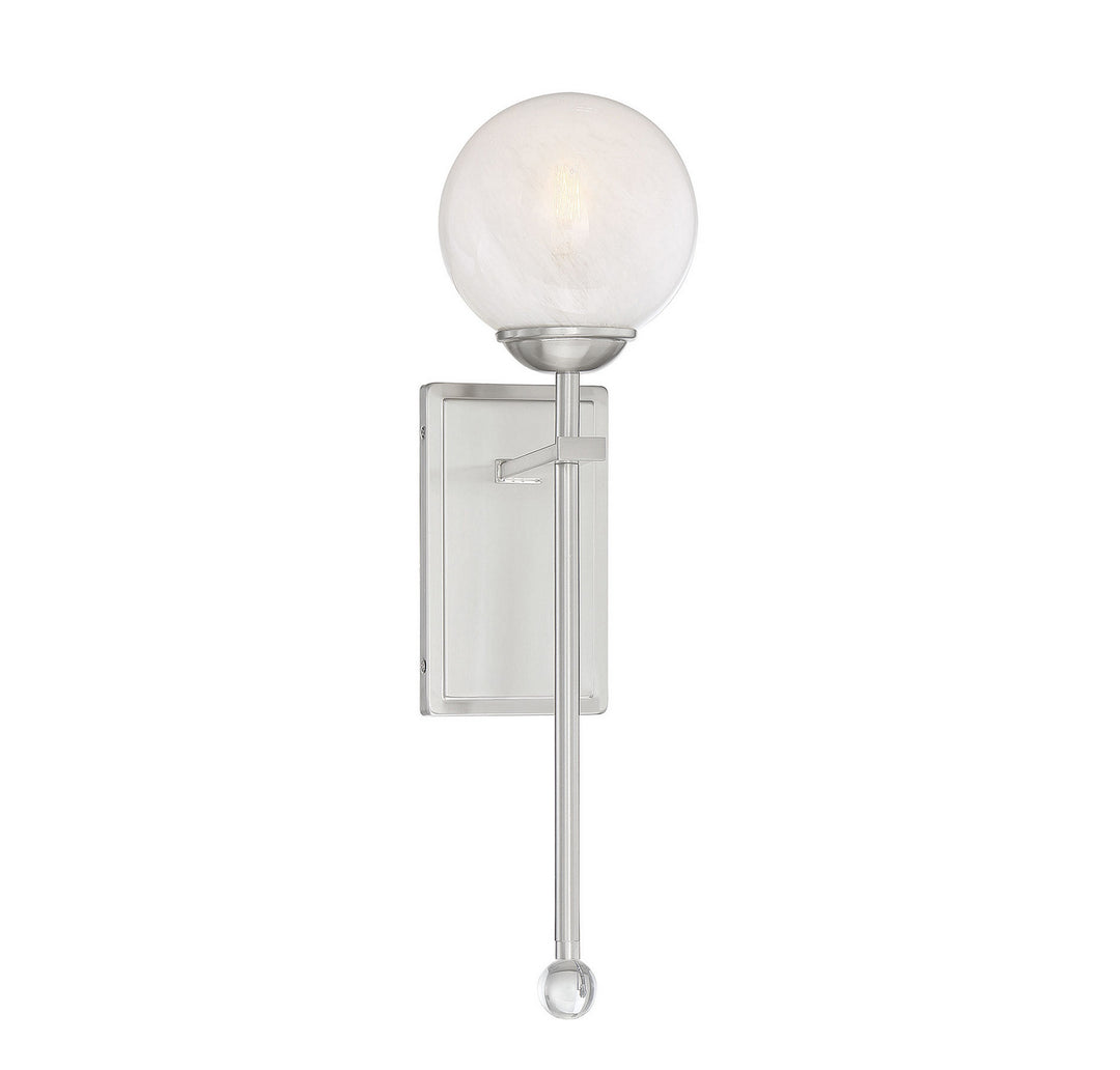 Savoy House Medina 9-4504-1-SN Wall Light - Satin Nickel