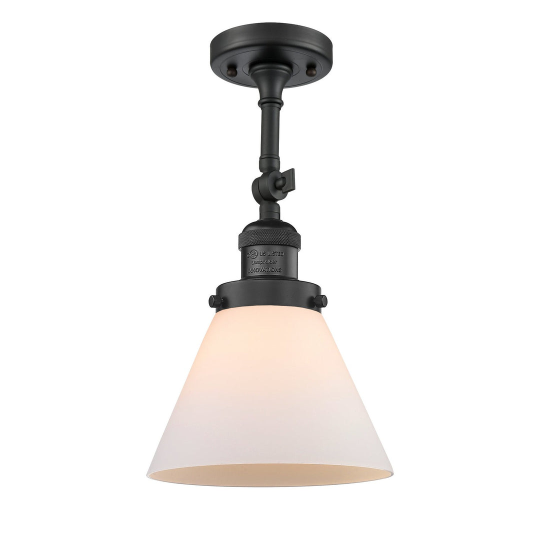 Innovations Franklin Restoration 201F-BK-G41 Ceiling Light - Matte Black