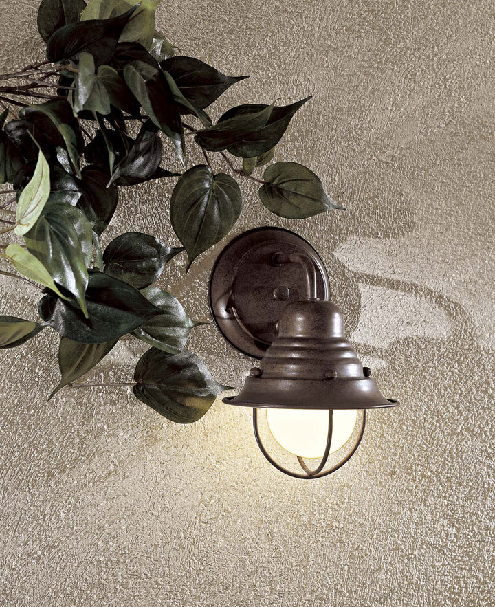 Minka-Lavery Lighting 71166-91 Wyndmere One Light Wall Mount Outdoor Bronze / Dark
