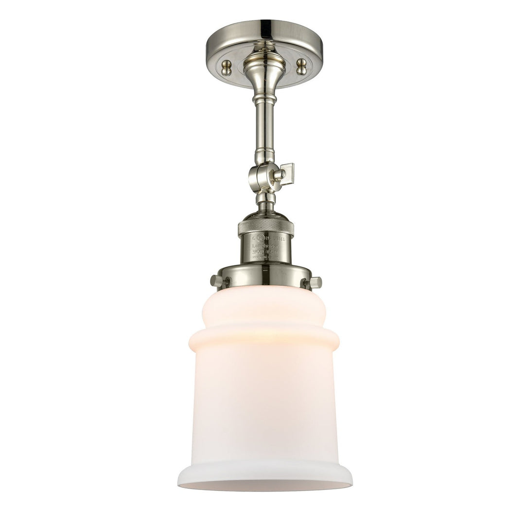 Innovations Franklin Restoration 201F-PN-G181 Ceiling Light - Polished Nickel