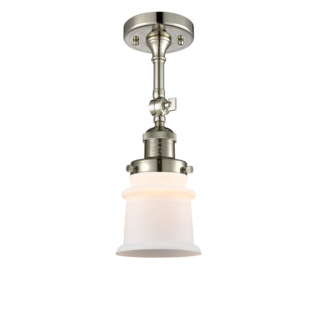 Innovations Franklin Restoration 201F-PN-G181S Ceiling Light - Polished Nickel