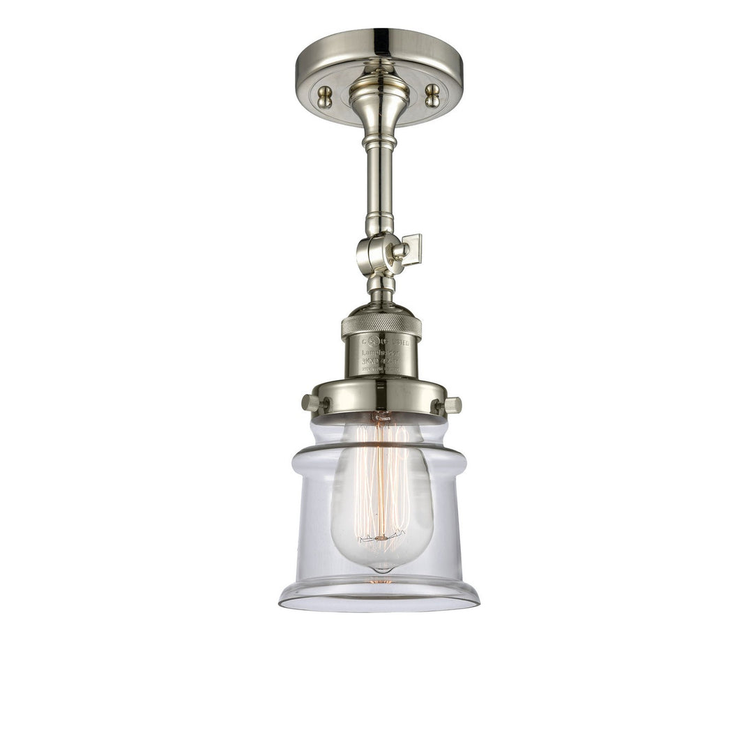Innovations Franklin Restoration 201F-PN-G182S Ceiling Light - Polished Nickel