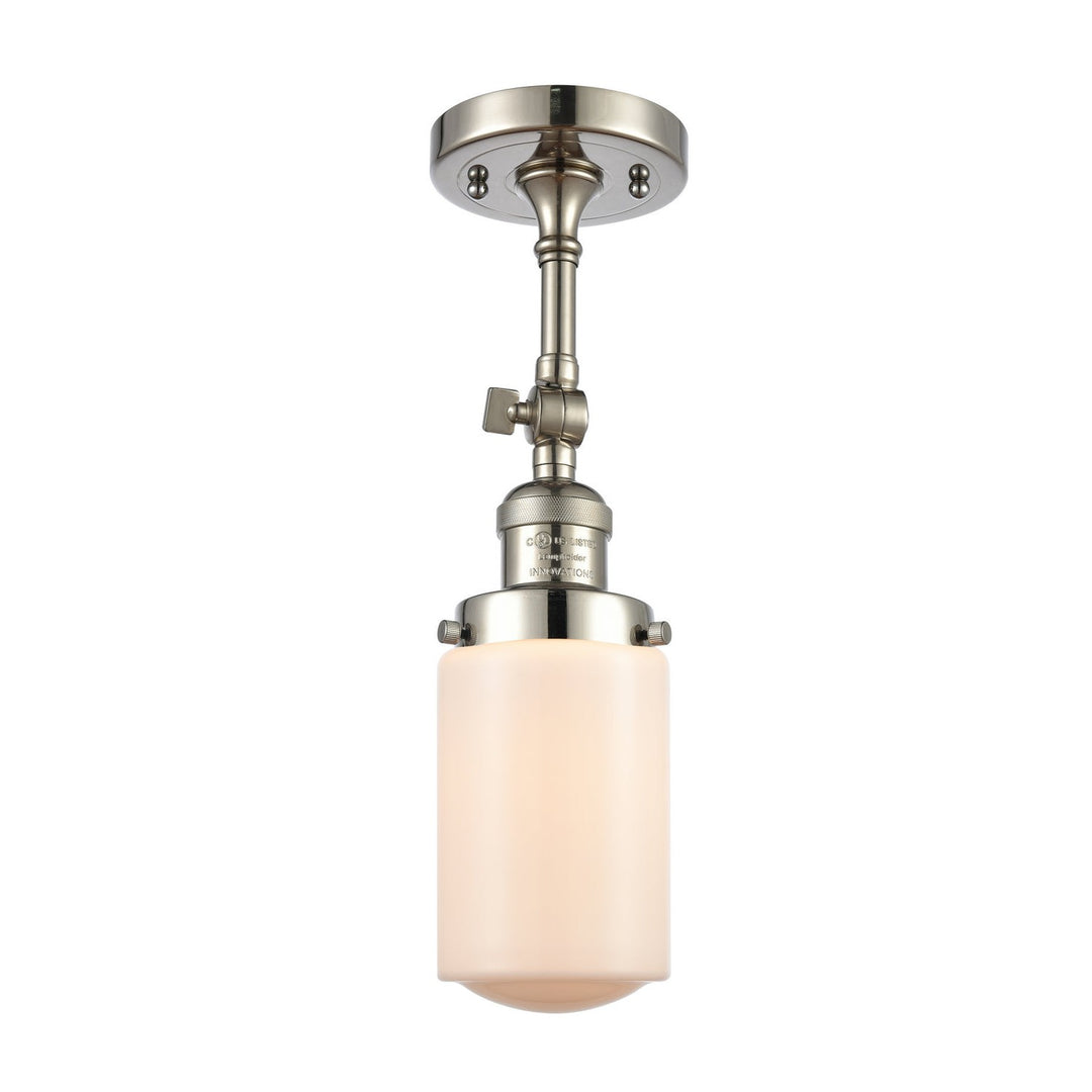 Innovations Franklin Restoration 201F-PN-G311 Ceiling Light - Polished Nickel