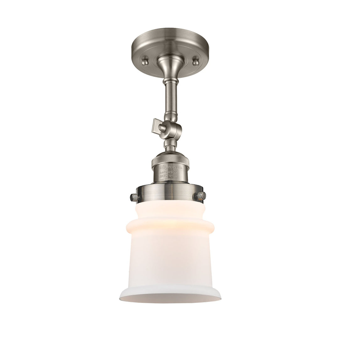 Innovations Franklin Restoration 201F-SN-G181S-LED Ceiling Light - Brushed Satin Nickel