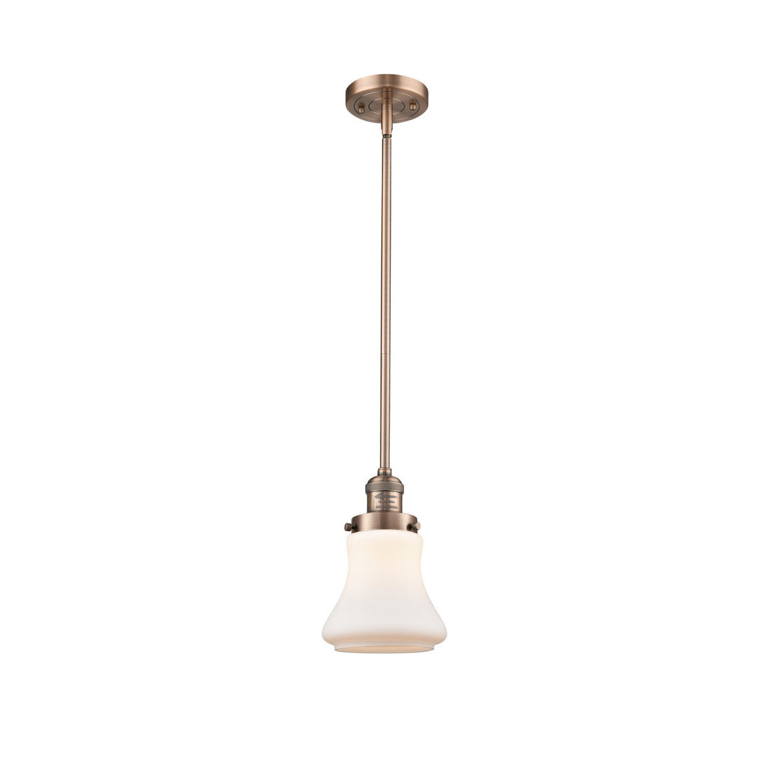 Innovations Franklin Restoration 201S-AC-G191 Pendant Light - Antique Copper