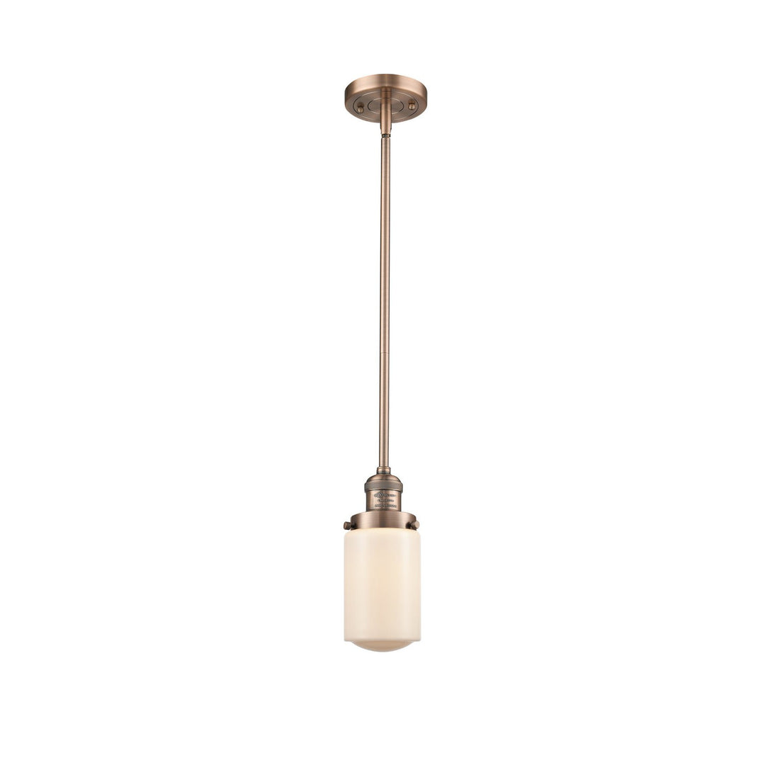 Innovations Franklin Restoration 201S-AC-G311 Pendant Light - Antique Copper