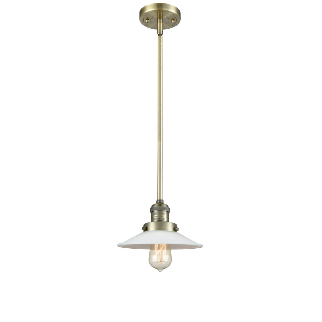 Innovations Franklin Restoration 201S-AB-G1 Pendant Light - Antique Brass