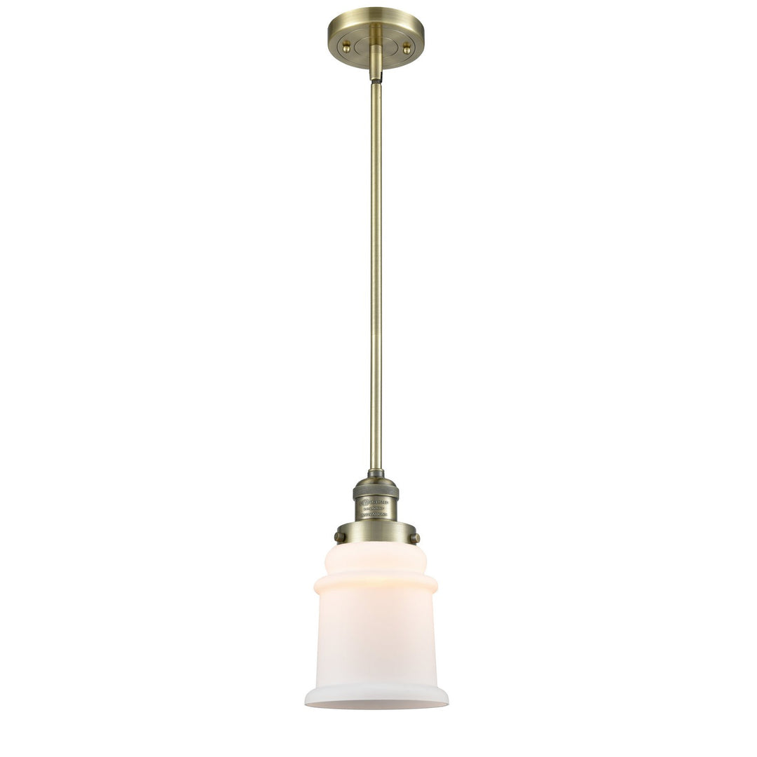 Innovations Franklin Restoration 201S-AB-G181 Pendant Light - Antique Brass