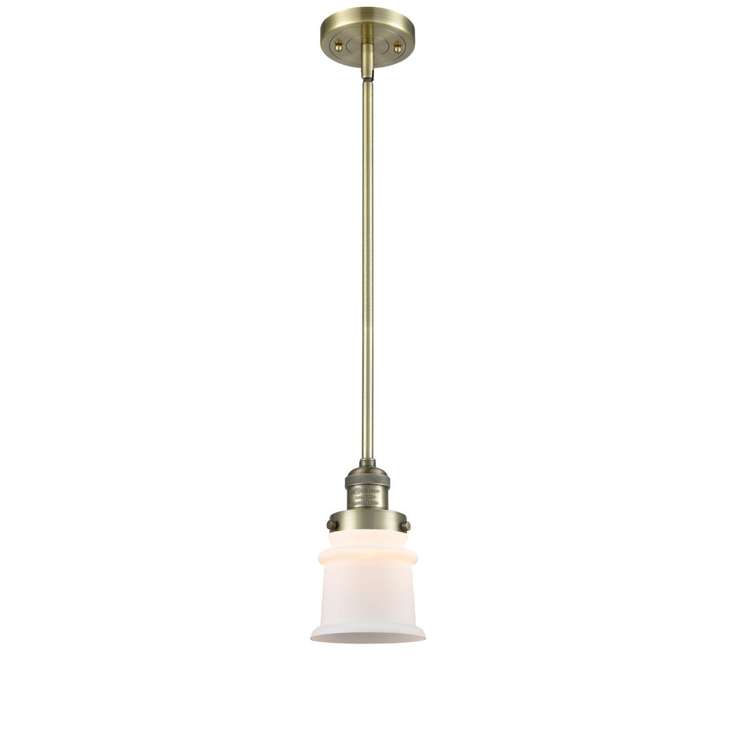 Innovations Franklin Restoration 201S-AB-G181S Pendant Light - Antique Brass