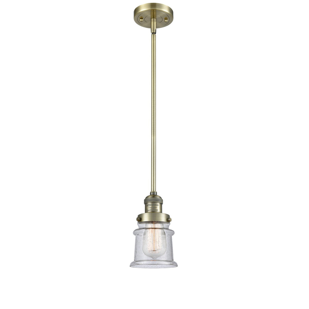 Innovations Franklin Restoration 201S-AB-G184S-LED Pendant Light - Antique Brass
