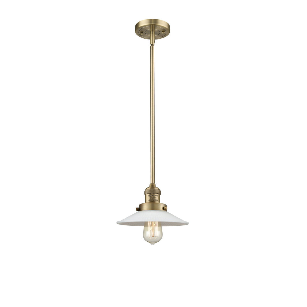 Innovations Franklin Restoration 201S-BB-G1 Pendant Light - Brushed Brass