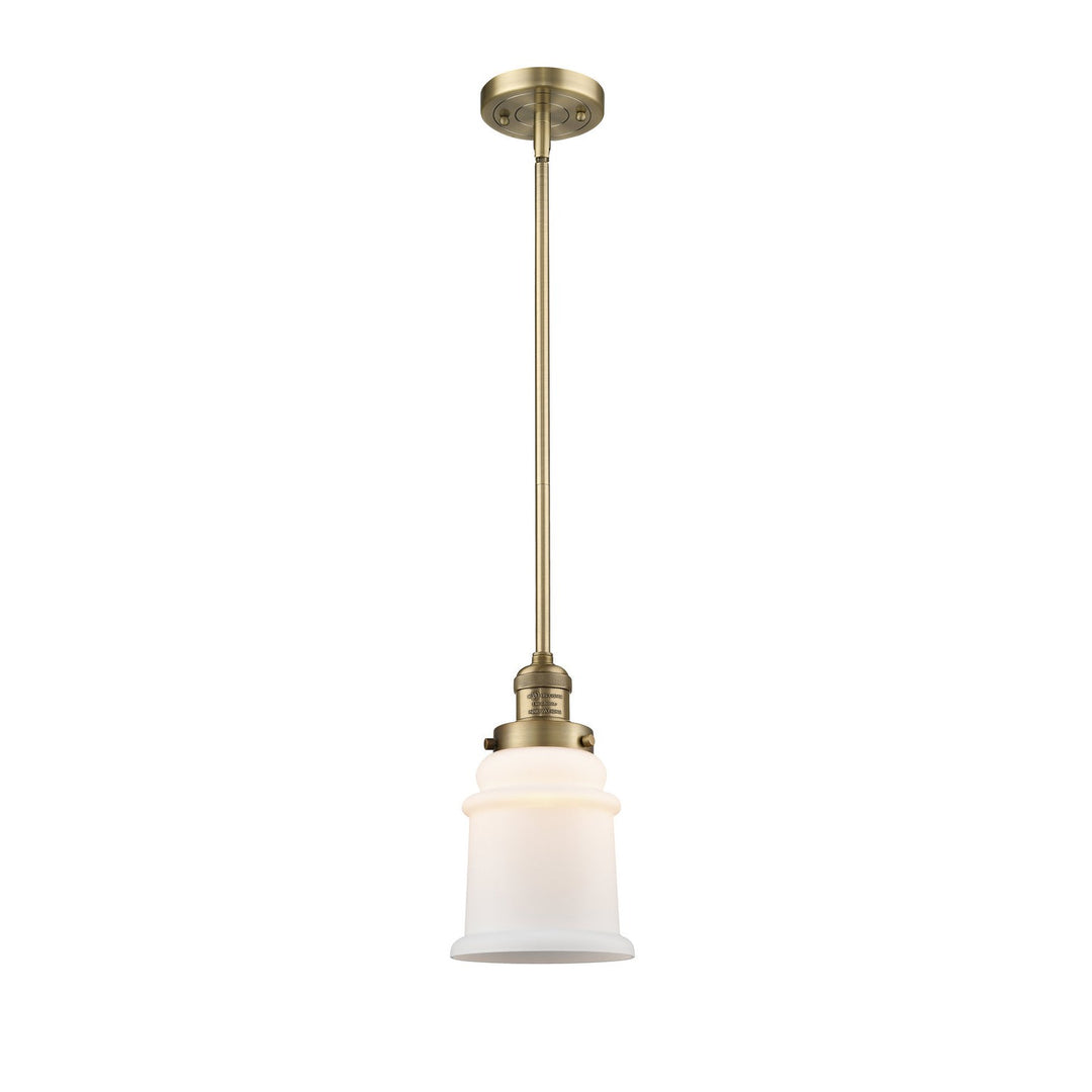Innovations Franklin Restoration 201S-BB-G181 Pendant Light - Brushed Brass