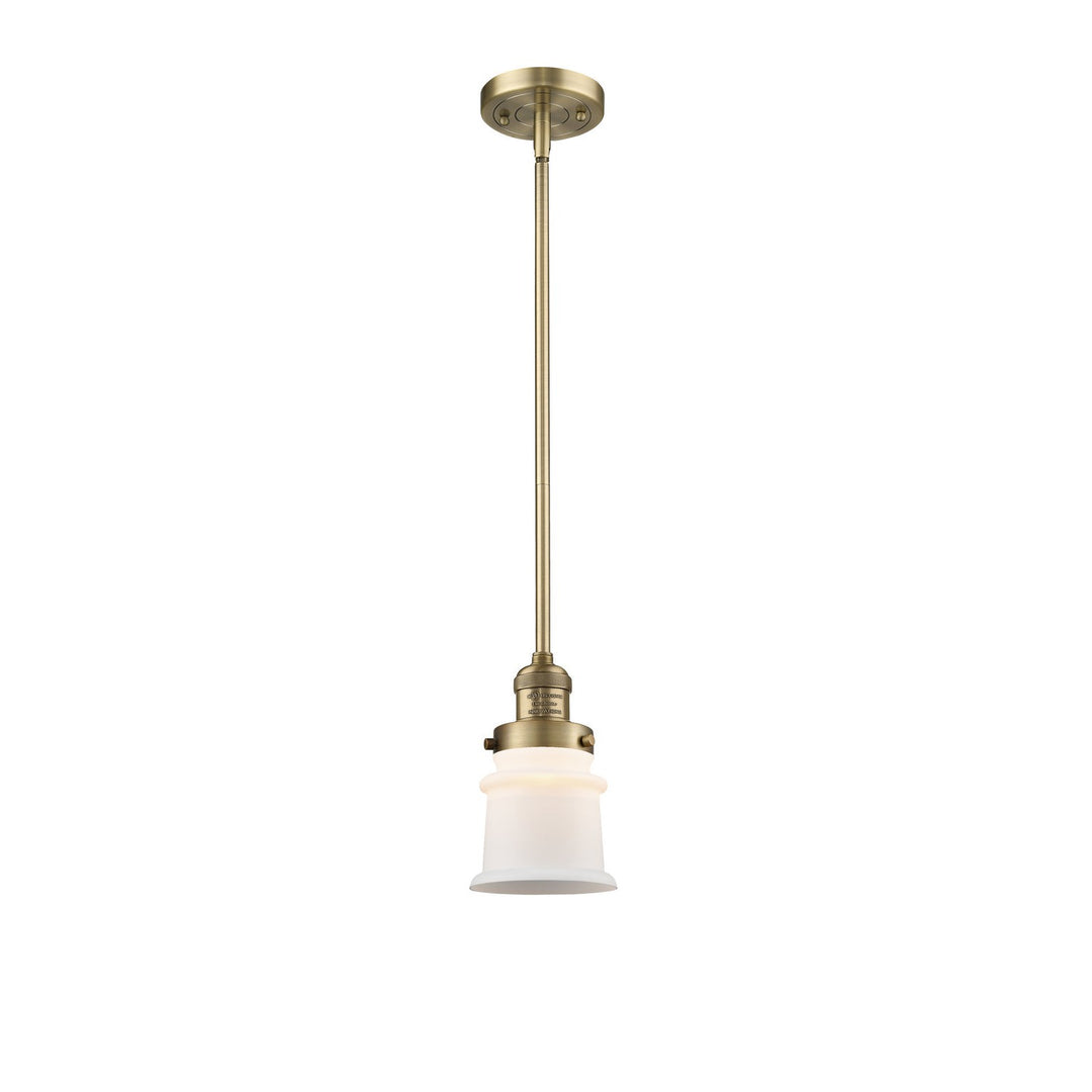 Innovations Franklin Restoration 201S-BB-G181S-LED Pendant Light - Brushed Brass