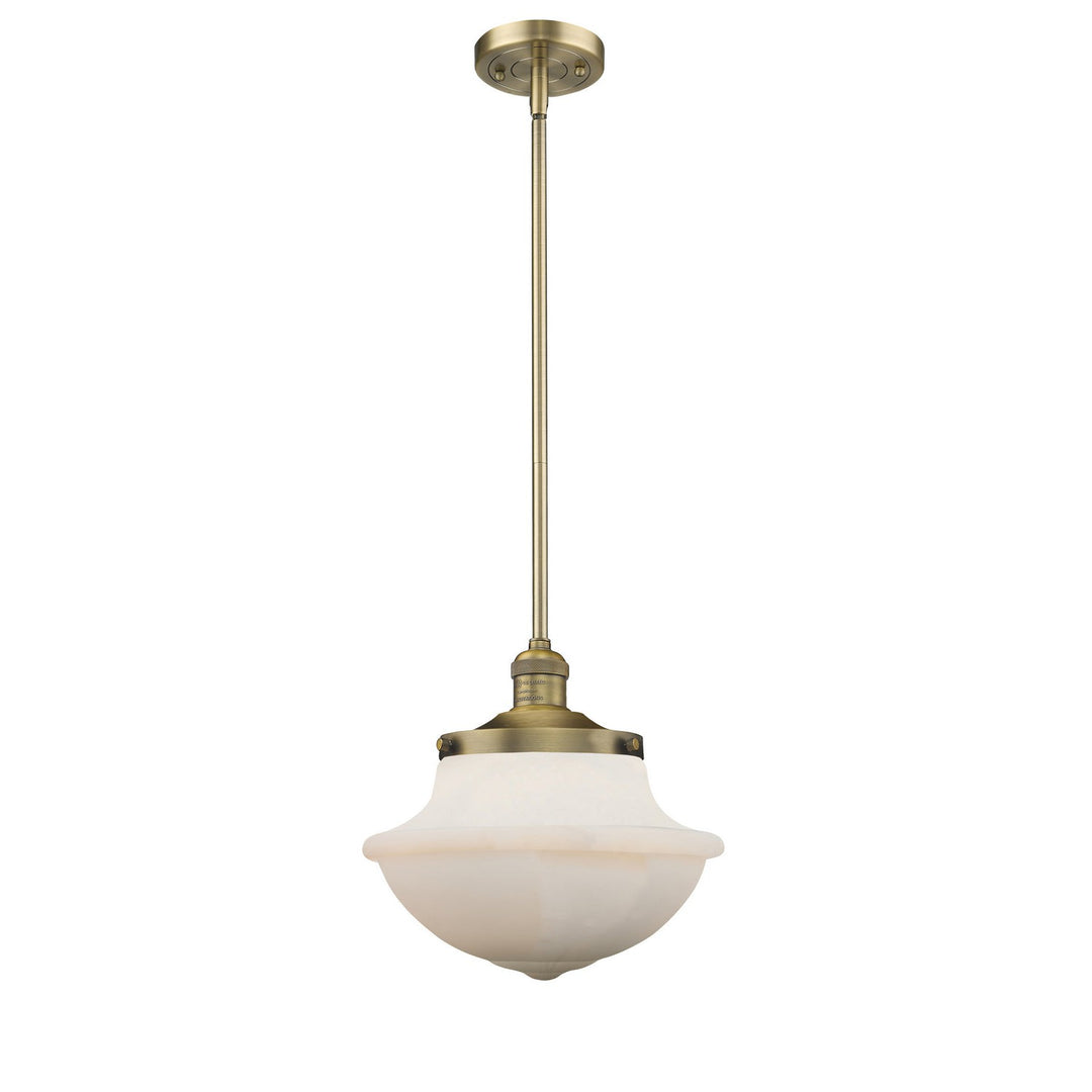 Innovations Franklin Restoration 201S-BB-G541 Pendant Light - Brushed Brass