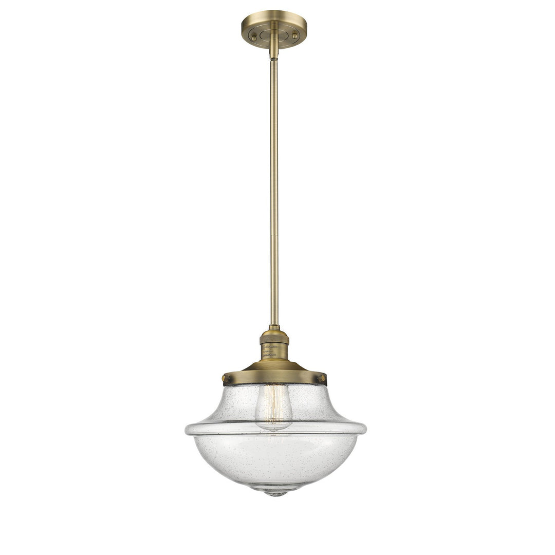 Innovations Franklin Restoration 201S-BB-G544-LED Pendant Light - Brushed Brass
