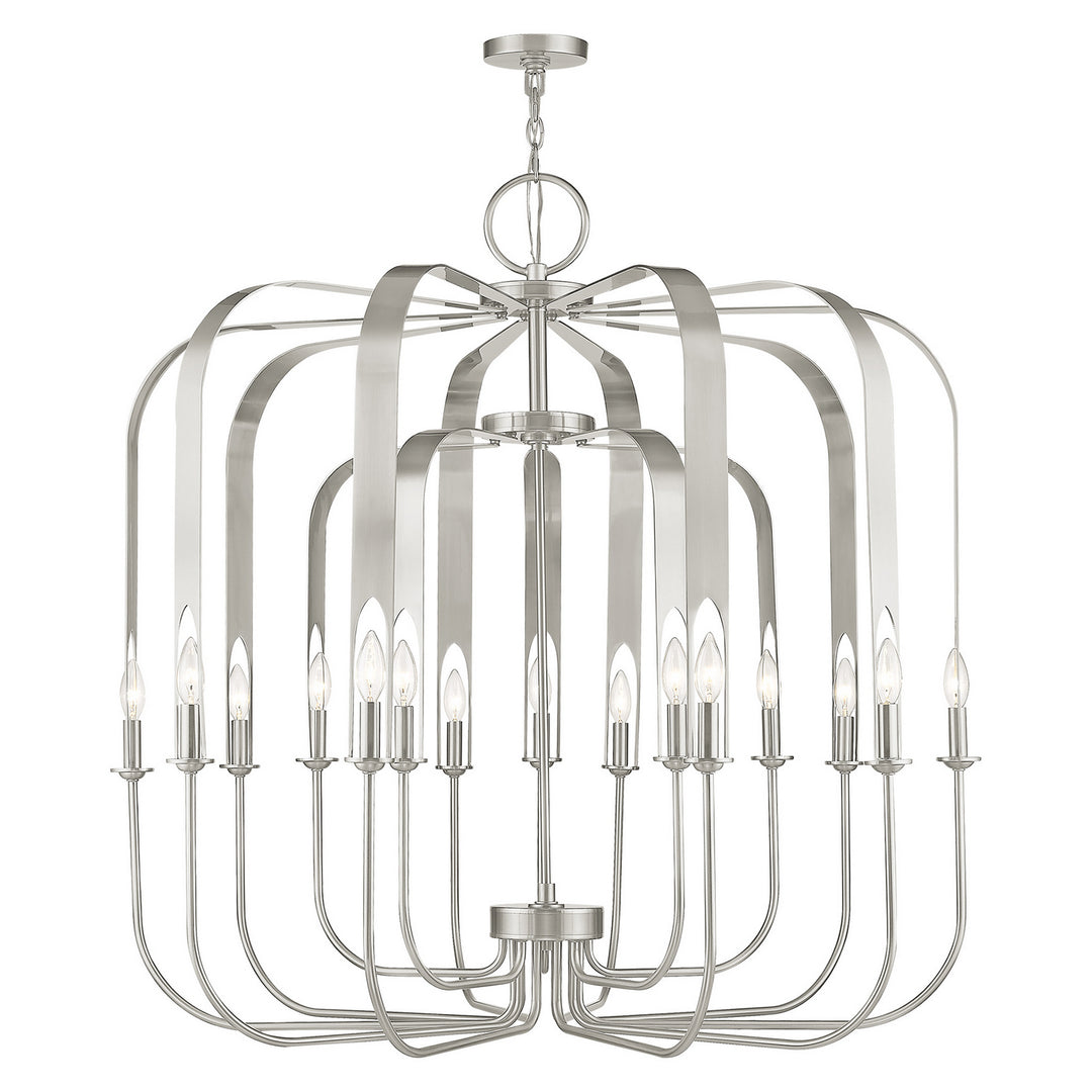 Livex Addison 51949-91 Pendant Light - Brushed Nickel