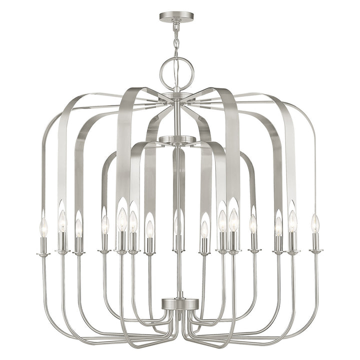 Livex Addison 51949-91 Pendant Light - Brushed Nickel