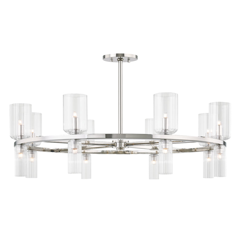 Mitzi Tabitha H384816-PN Chandelier Light - Polished Nickel