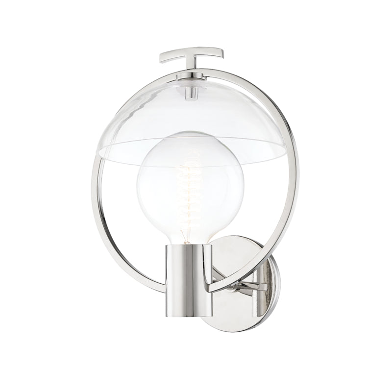 Mitzi Ringo H387101-PN Wall Sconce Light - Polished Nickel