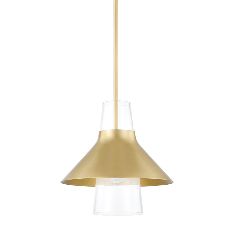 Mitzi Jessy H404701S-AGB Pendant Light - Aged Brass