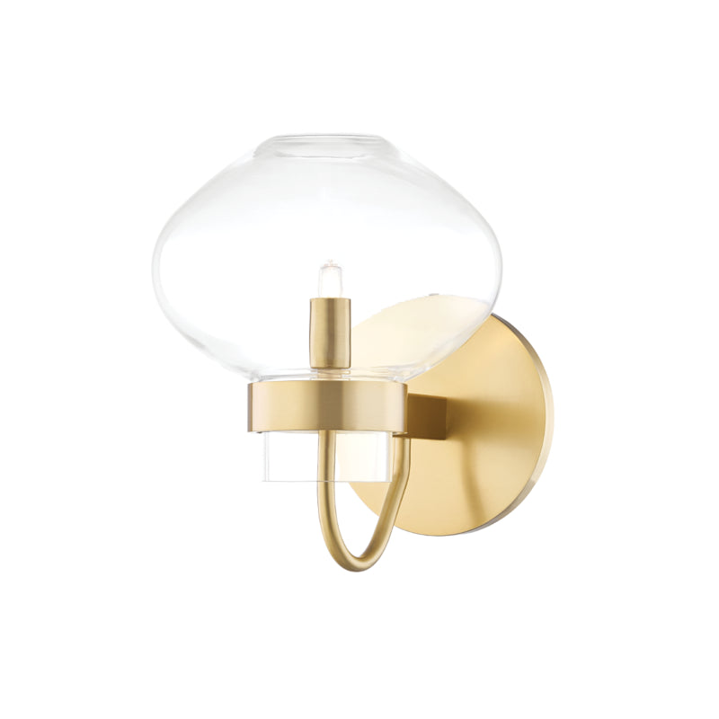 Mitzi Korey H408101-AGB Wall Sconce Light - Aged Brass