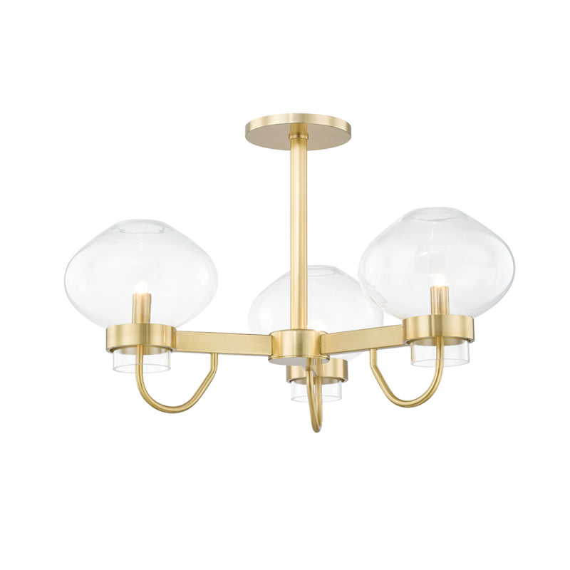 Mitzi Korey H408603-AGB Ceiling Light - Aged Brass