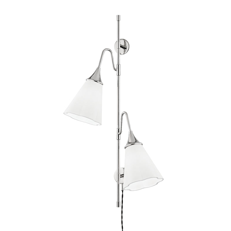 Mitzi Lighting HL356102-PN  Mara Lamp Polished Nickel