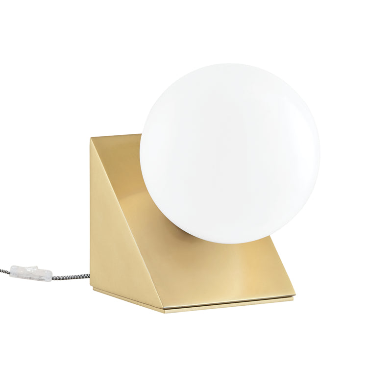 Mitzi Lighting HL385201-AGB Aspyn Lamp Aged Brass