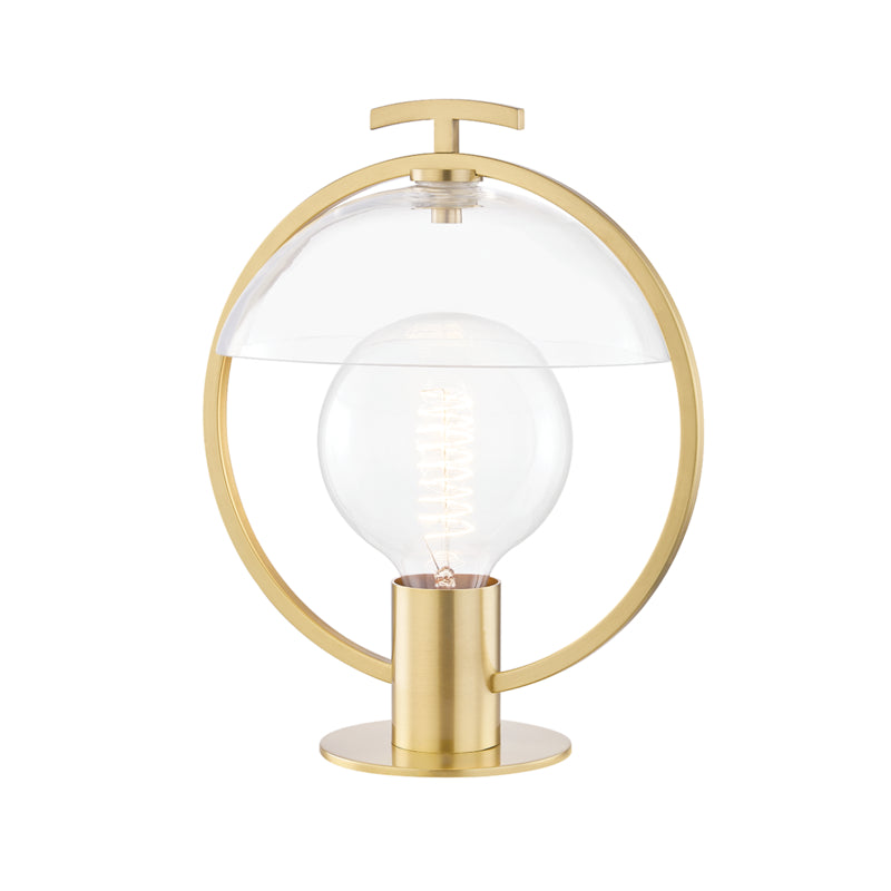 Mitzi Lighting HL387201-AGB Ringo Lamp Aged Brass