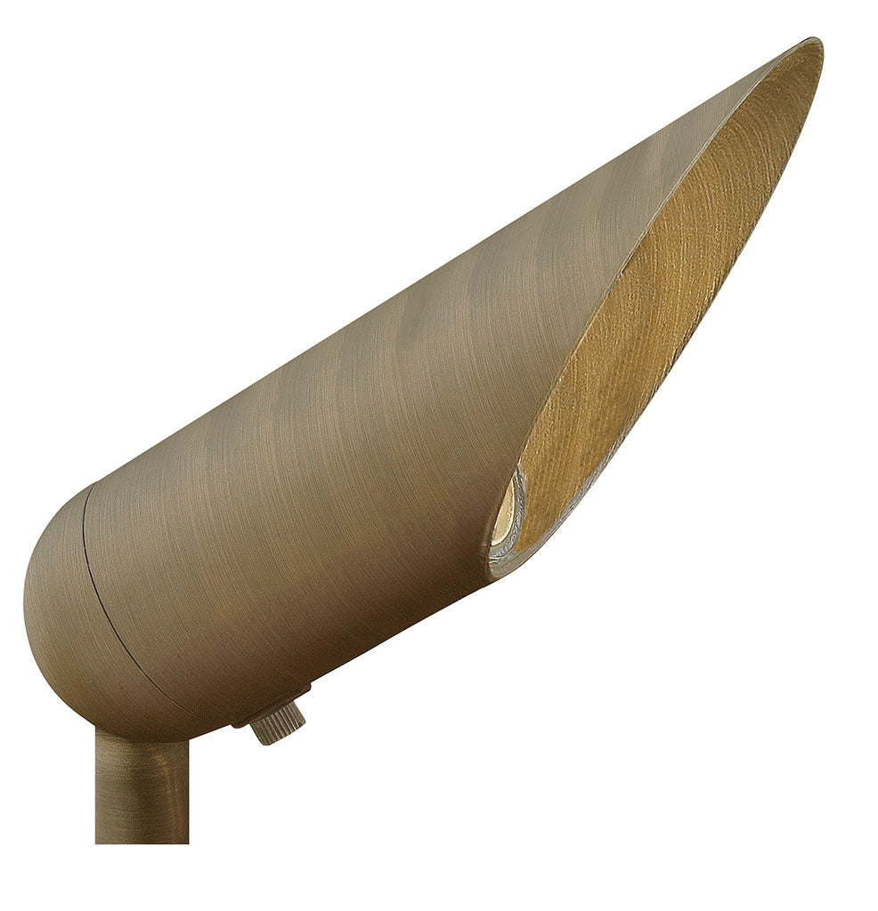 Hinkley Lighting 1535MZ-12W27K  Hardy Island Led Long Cowl Spot Light Outdoor Matte Bronze