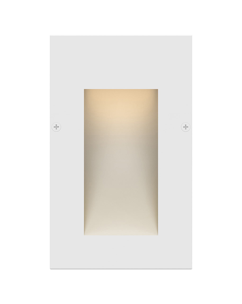 Hinkley Lighting 1562SW  Taper Step 12V Landscape Light Satin White