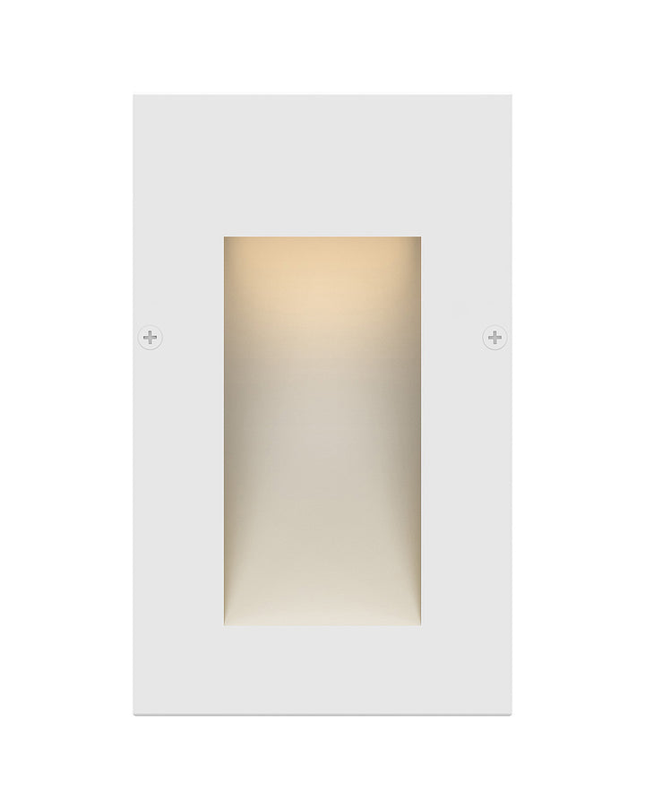Hinkley Lighting 1562SW  Taper Step 12V Landscape Light Satin White