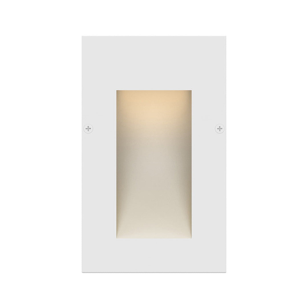 Hinkley Lighting 1562SW  Taper Step 12V Landscape Light Satin White