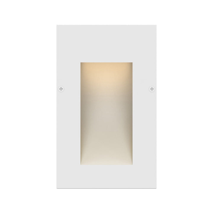 Hinkley Lighting 1562SW  Taper Step 12V Landscape Light Satin White