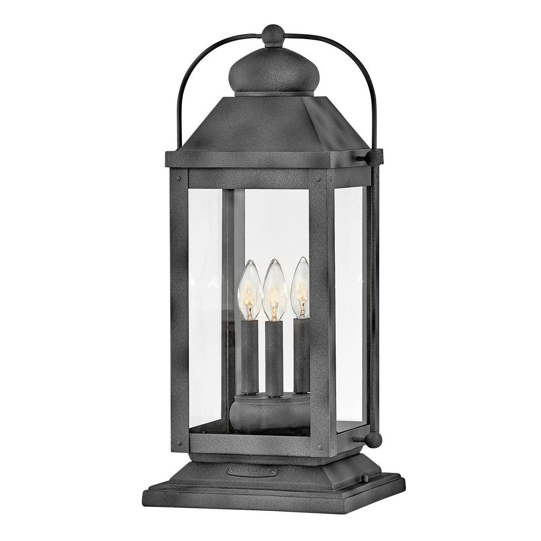 Hinkley Lighting 1857DZ-LL  Anchorage Outdoor Aged Zinc