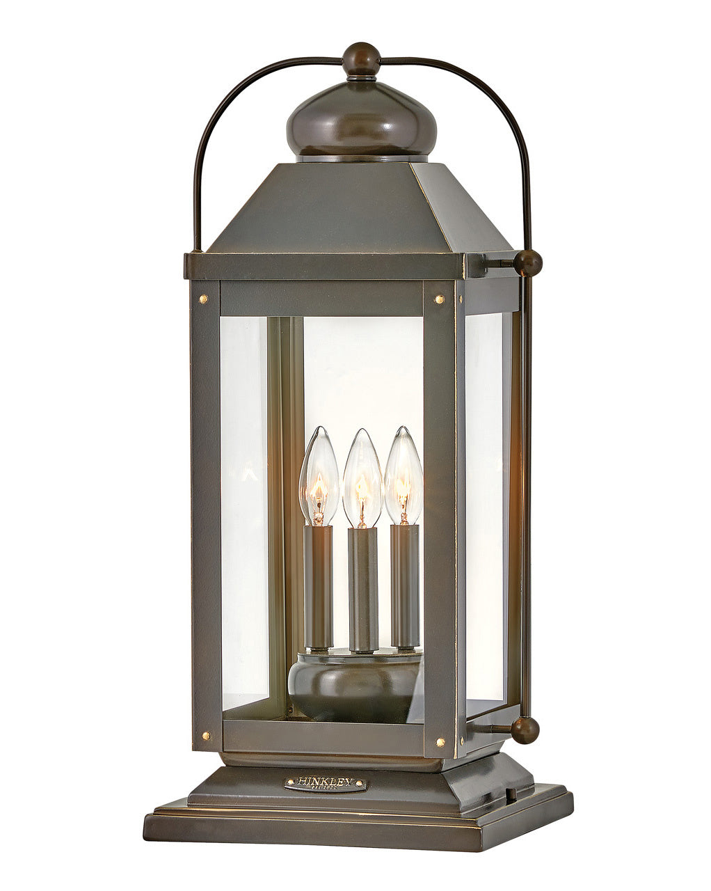 Hinkley Lighting 1857LZ-LL  Anchorage Outdoor Light Oiled Bronze