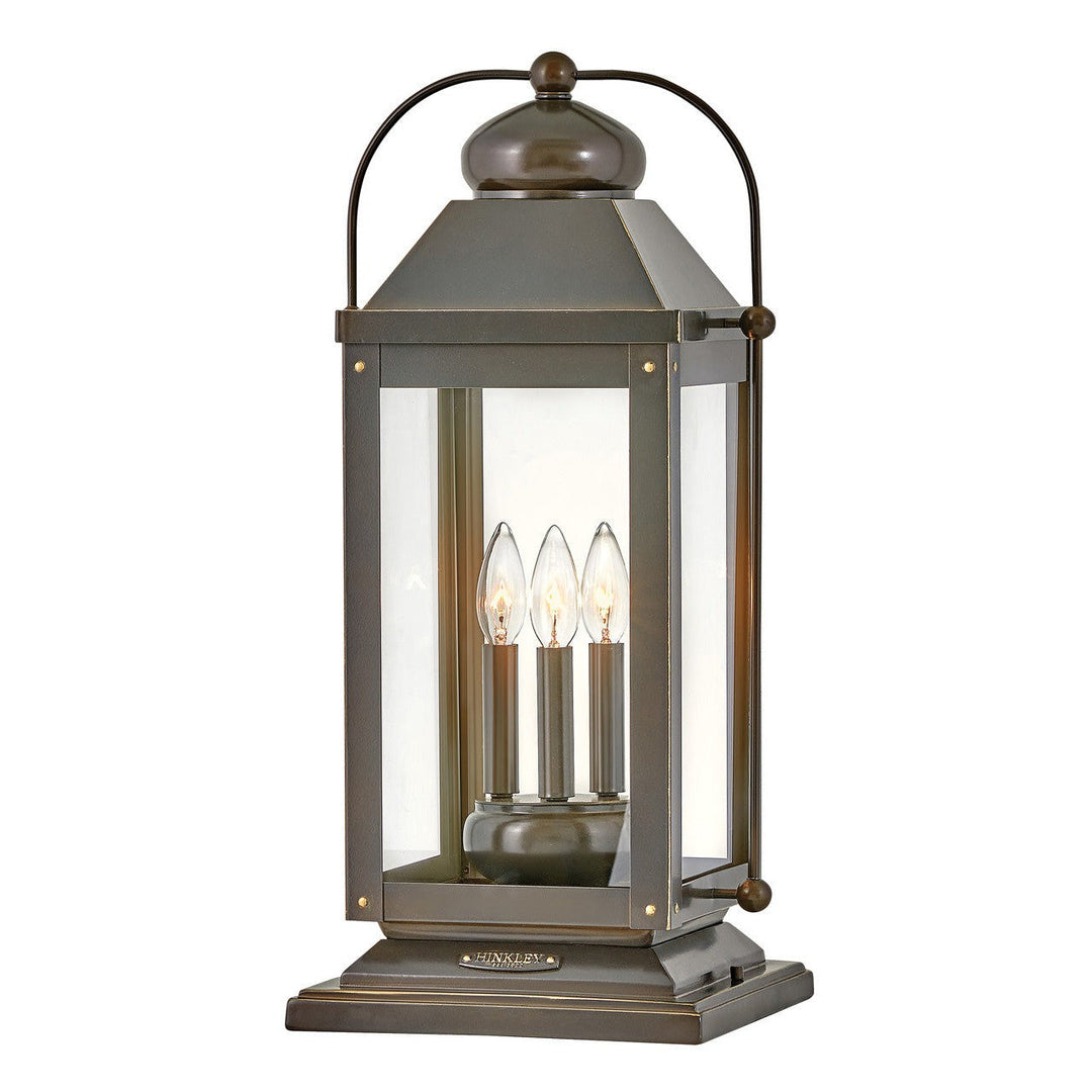 Hinkley Lighting 1857LZ-LL  Anchorage Outdoor Light Oiled Bronze