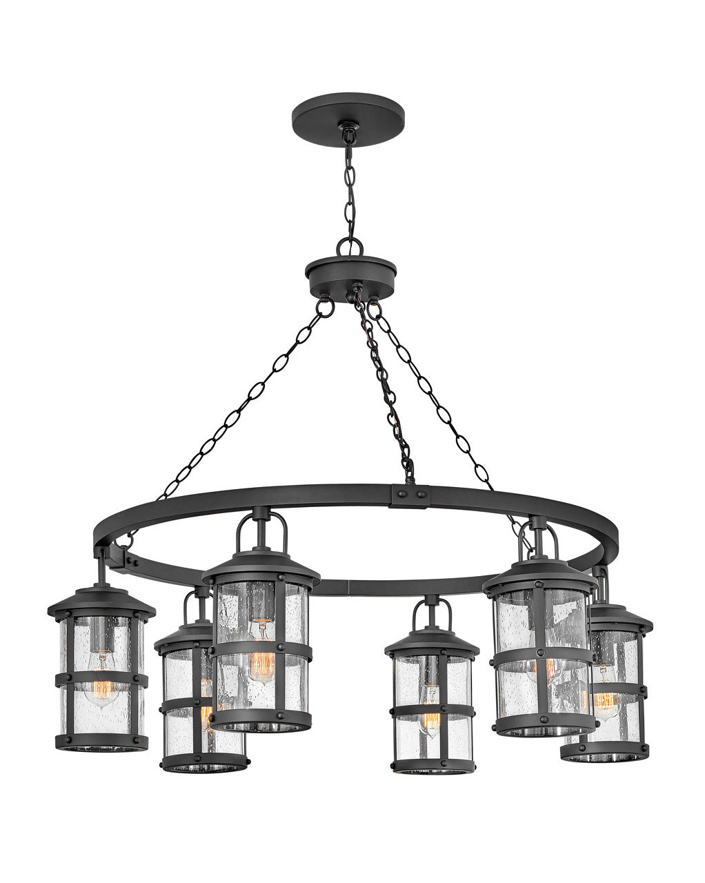 Hinkley Lighting 2689BK  Lakehouse Outdoor Black