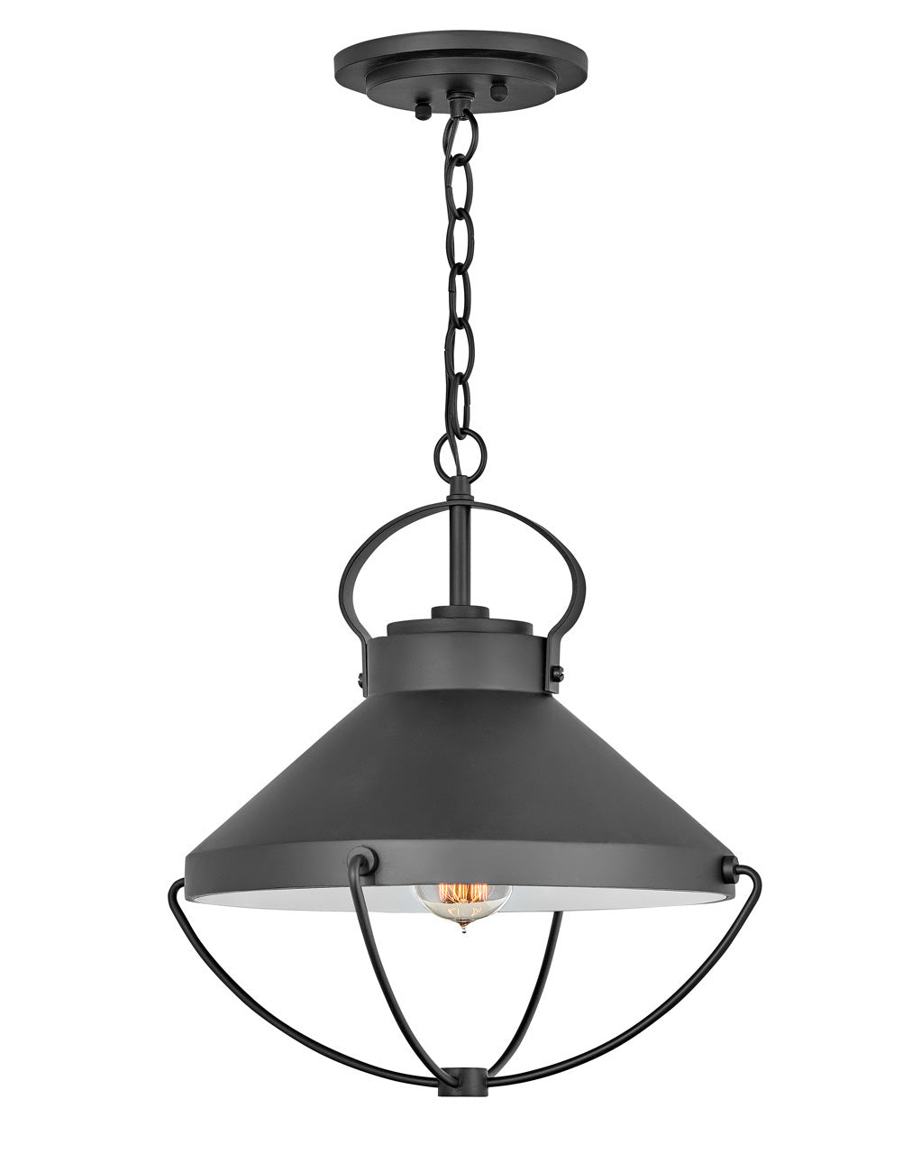 Hinkley Lighting 2692BK  Crew Outdoor Black