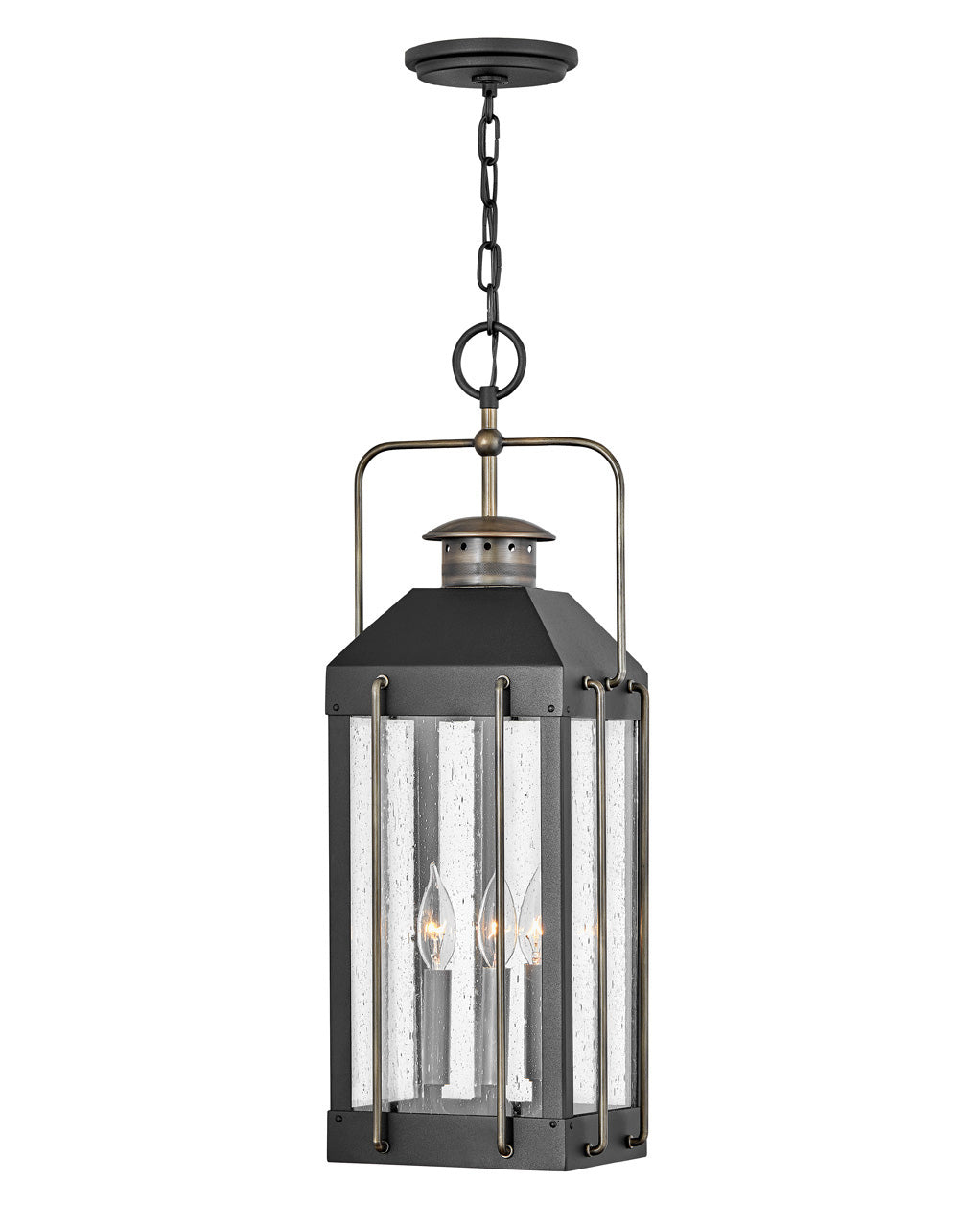 Hinkley Lighting 2732TK  Fitzgerald Outdoor Textured Black