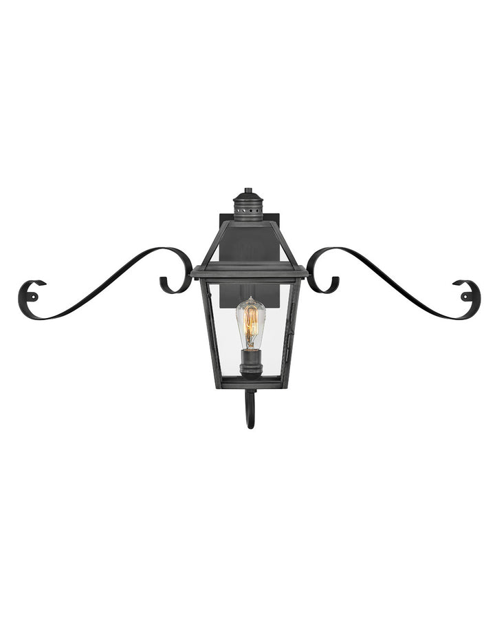 Hinkley Lighting 2770BLB-SCR  Nouvelle Outdoor Blackened Brass