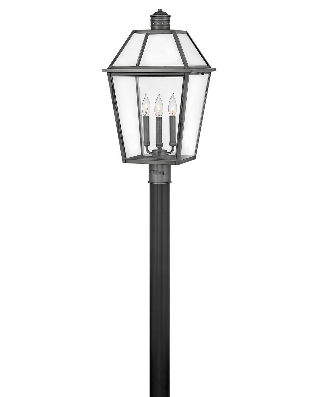 Hinkley Lighting 2771BLB  Nouvelle Outdoor Blackened Brass