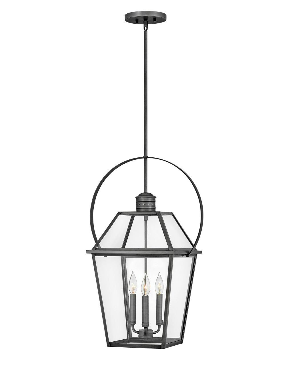 Hinkley Lighting 2772BLB  Nouvelle Outdoor Blackened Brass