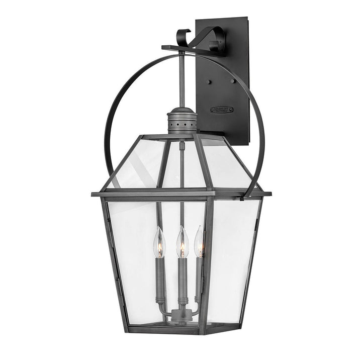 Hinkley Lighting 2778BLB  Nouvelle Outdoor Blackened Brass