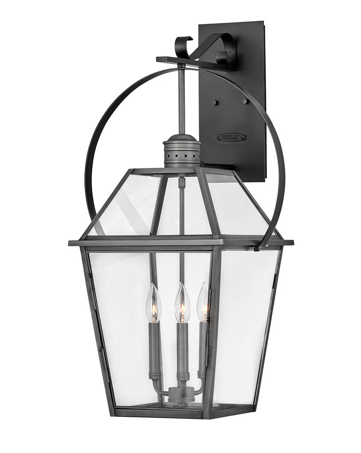 Hinkley Lighting 2778BLB  Nouvelle Outdoor Blackened Brass