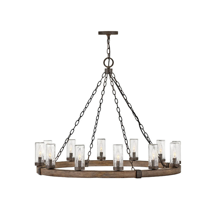 Hinkley Lighting 29207SQ-LL  Sawyer Outdoor Sequoia